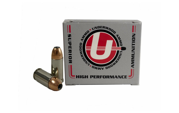 Underwood Ammo 9mm Luger 115gr Jacketed Hollow Point (JHP) ammunition