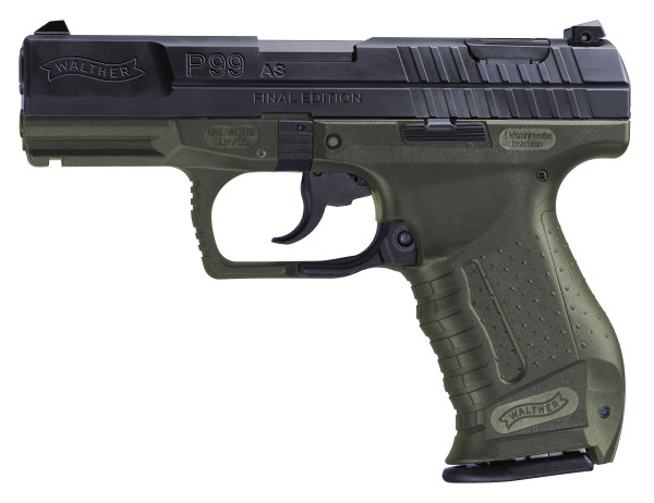 Walther Walther P99 AS 9mm Luger firearm