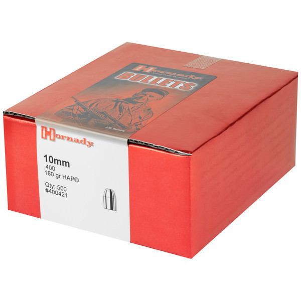Hornady .400" 180gr Jacketed Hollow Point (JHP) Hornady HAP