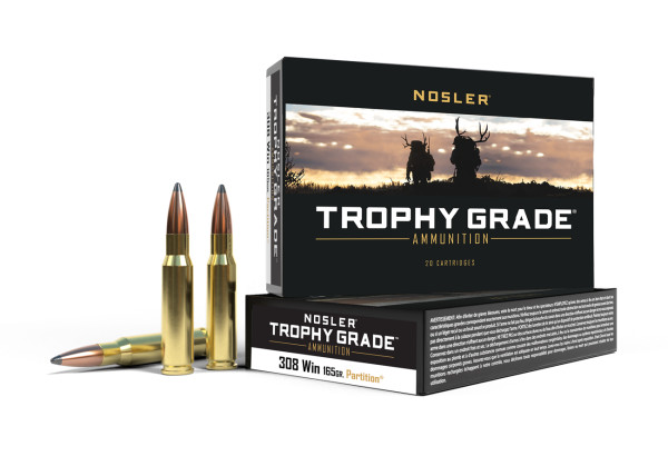 Nosler Trophy Grade .308 Win. 165 Grain Partition
