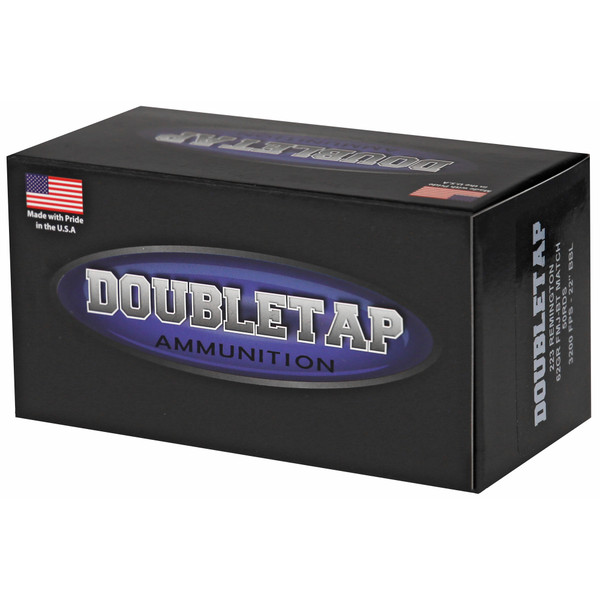 DoubleTap Ammunition .223 Remington 62gr Full Metal Jacket (FMJ) ammunition