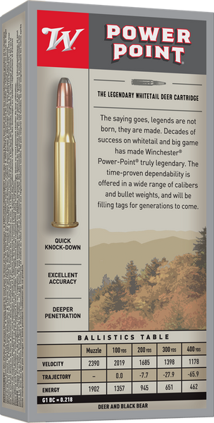 Winchester .30-30 Winchester 150gr Soft Point ammunition