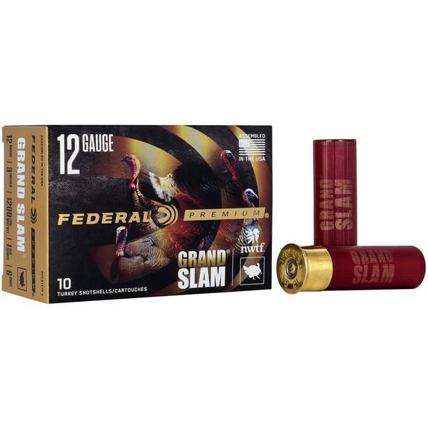 Federal Grand Slam 12 Gauge 3" 1 3/4 oz. #6