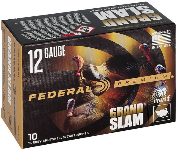 Federal Grand Slam 12 Gauge 3" 1 3/4 oz. #4