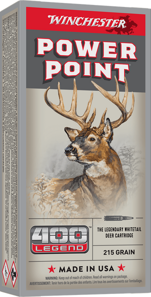 Winchester .400 Legend 215gr Soft Point ammunition