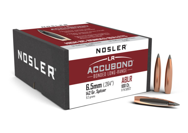 Nosler Bullets 6.5mm (0.264") 142 Grain AccuBond Long Range