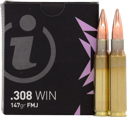 Igman .308 Winchester 147gr Full Metal Jacket (FMJ) ammunition