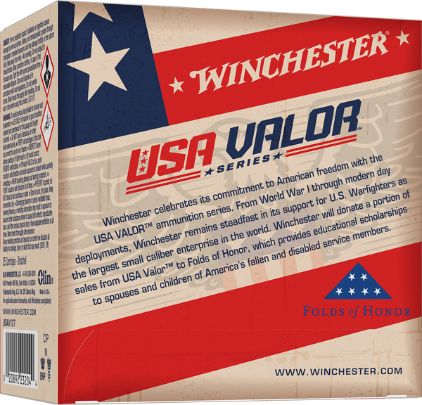 Winchester USA Valor 12 Gauge 2.75" 1 1/8 oz. #7.5