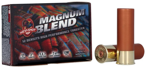 HEVI-Shot Magnum Blend 12 Gauge 3" 2 oz. #5/6/7