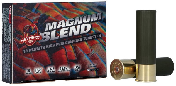 HEVI-Shot Magnum Blend 10 Gauge 3.5" 2 3/8 oz. #5/6/7