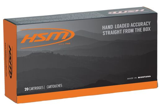 HSM Ammo 7mm Remington Magnum 160gr Jacketed Hollow Point (JHP) ammunition