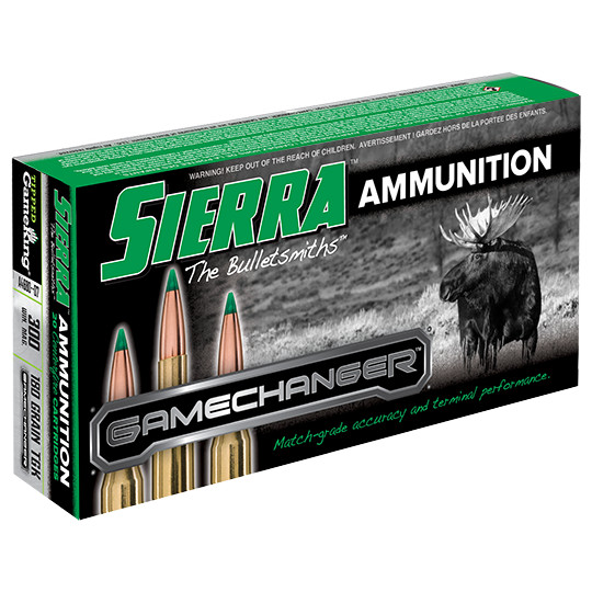 Sierra GameChanger .300 Win. Mag. 180 Grain Tipped GameKing