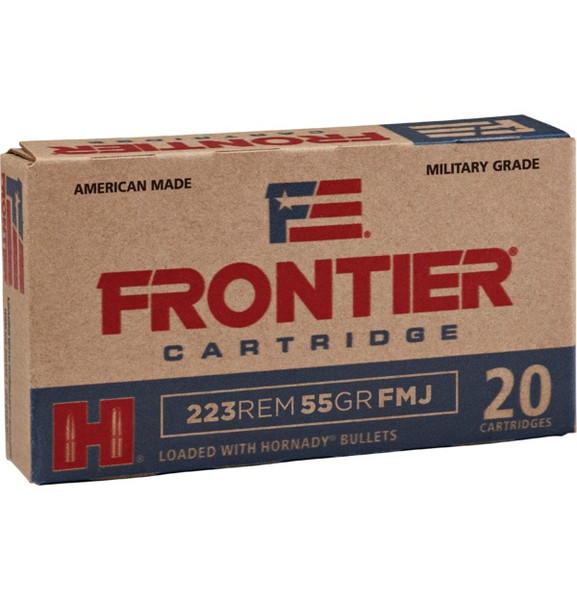 Hornady Frontier 5.56 NATO 55 Grain Full Metal Jacket
