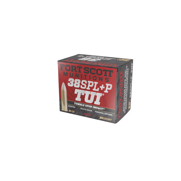 Fort Scott . 38 Special +p 81 Grain Solid Copper TUI