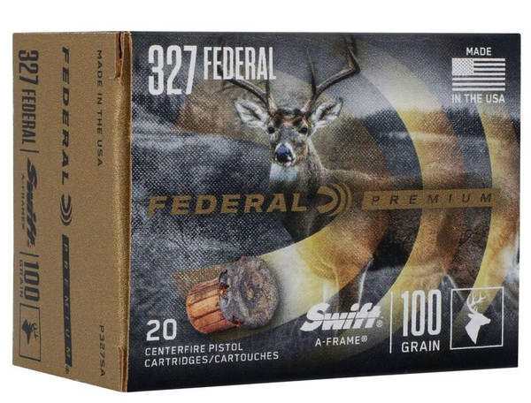 Federal .327 Federal Magnum 100gr Jacketed Hollow Point (JHP) ammunition
