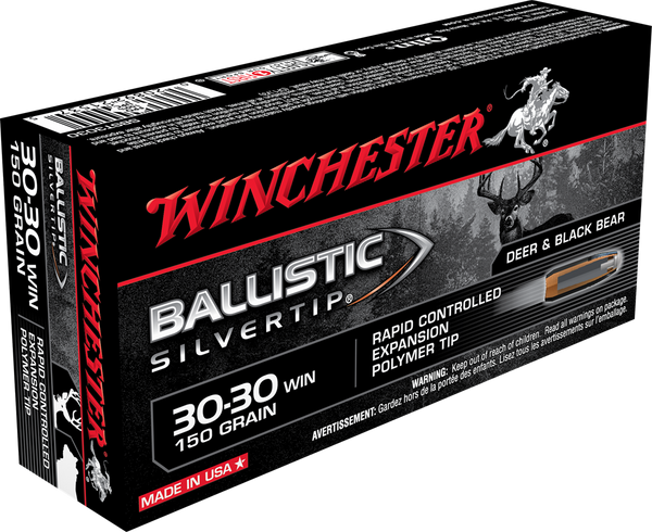 Winchester .30-30 Winchester 150gr Polymer Tipped ammunition