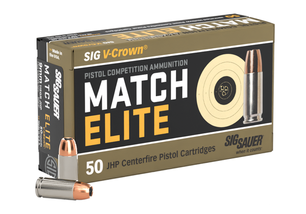 Sig Sauer Match Elite 9mm 115 Grain V-Crown