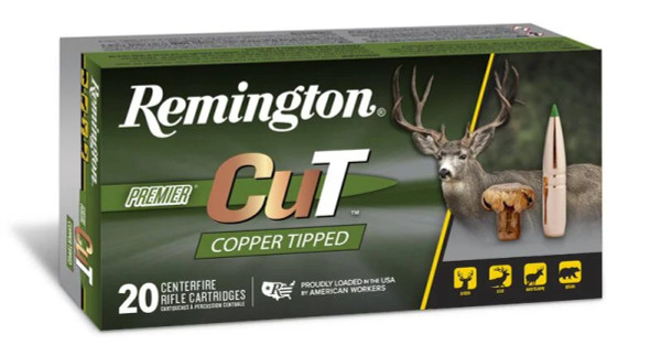 Remington Premier CuT .270 Win 130 Grain Copper Tipped