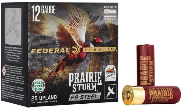 Federal Prairie Storm FS Steel 12 Gauge 3" 1 1/8 oz. #3