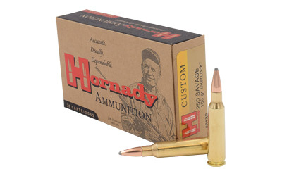 Hornady .250 Savage 100gr Soft Point ammunition