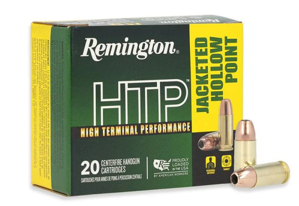 Remington 9mm Luger 115 Graingr Jacketed Hollow Point (JHP) ammunition