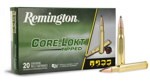 Remington .30-06 Springfield 165gr Polymer Tipped ammunition
