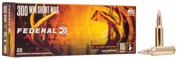 Federal Fusion .300 WSM 165 Grain Soft Point