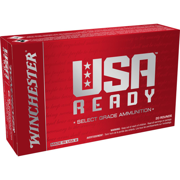 Winchester USA Ready 6.5mm Creedmoor 140 Grain OTM