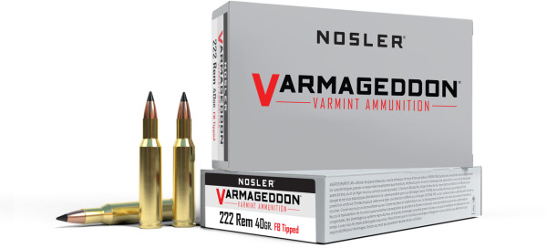 Nosler Varmageddon .222 Rem 40 Grain Polymer Tipped