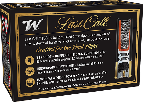 Winchester Last Call TSS 12 Gauge 3" 1 1/4 oz. #9