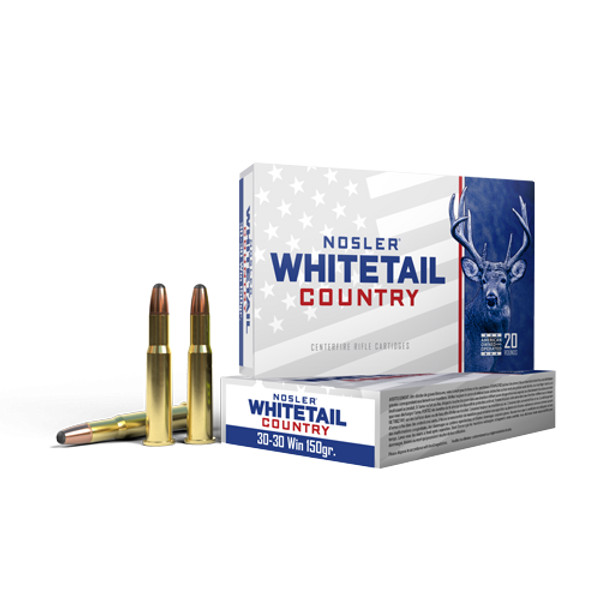 Nosler Whitetail Country .30-30 Win 150 Grain Soft Point