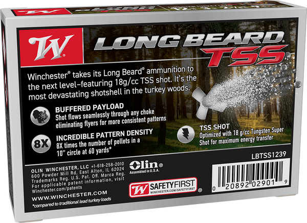Winchester Long Beard TSS 12 Gauge 3" 2 3/8 oz. #9