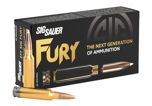 Sig Sauer .277 Fury (6.8x51mm) 150gr Polymer Tipped ammunition