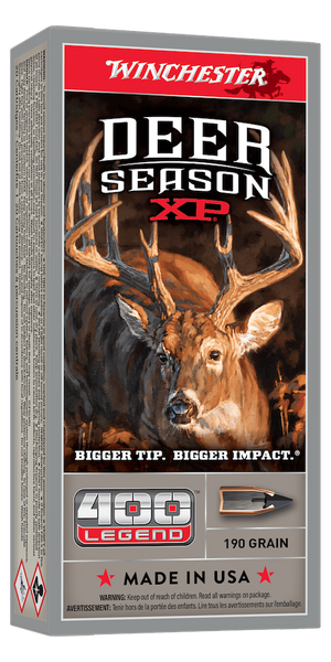Winchester .400 Legend 190gr Soft Point ammunition