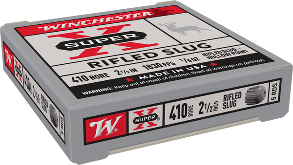Winchester Super X .410 Bore 2.5" 1/5 oz. Rifled Slug