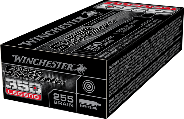 Winchester Super Suppressed .350 Legend 260 Grain Open Tip SUP350 Winchester Ammunition