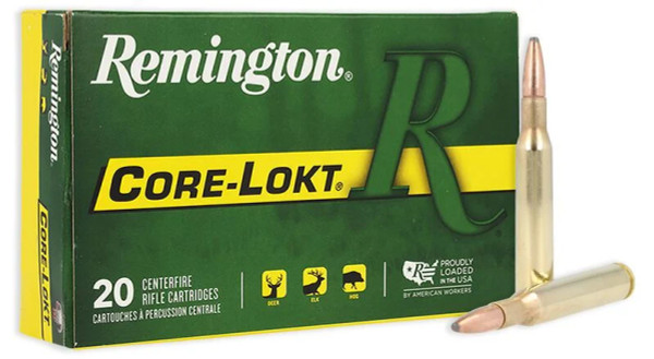 Remington .270 Winchester 100gr Soft Point ammunition