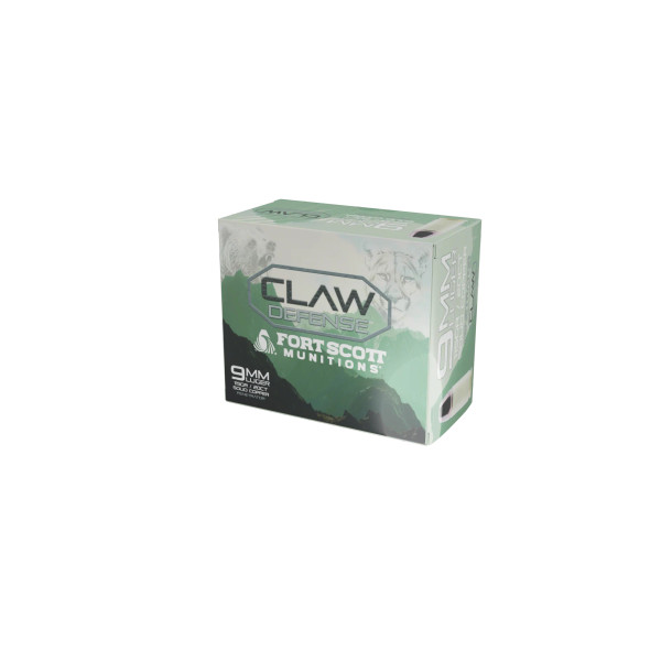 Fort Scott Munitions 9mm Luger 115gr Solid ammunition