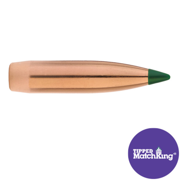Sierra Bullets 22 Caliber .224" 77 Grain Tipped MatchKing