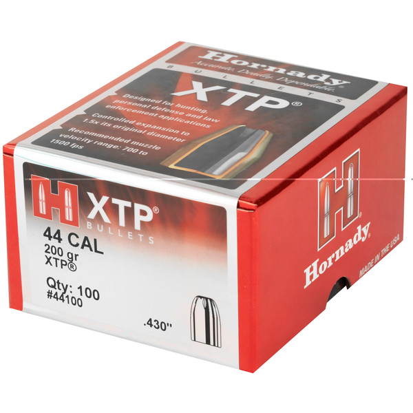 Hrndy Xtp 44cal .430 200gr 100ct 44100 Hornady