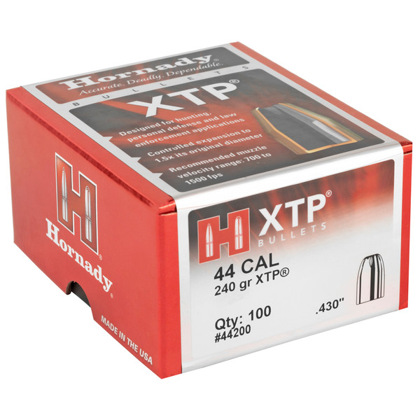 Hrndy Xtp 44cal .430 240gr 100ct 44200 Hornady