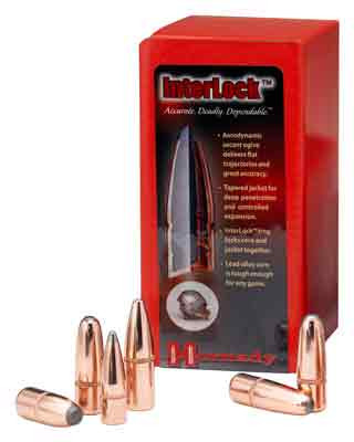 Hornady InterLock 0.264" 129gr Jacketed Soft Point (JSP)