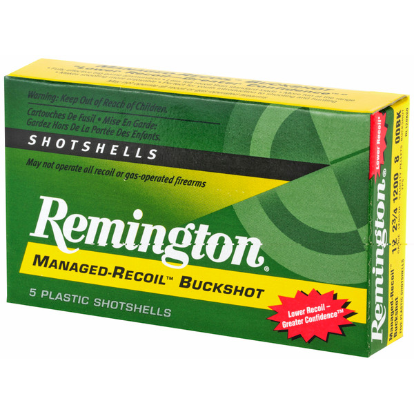 Rem Exp Mr 12ga 2.75" Oo Bck 5/100 047700336503 20282 Remington