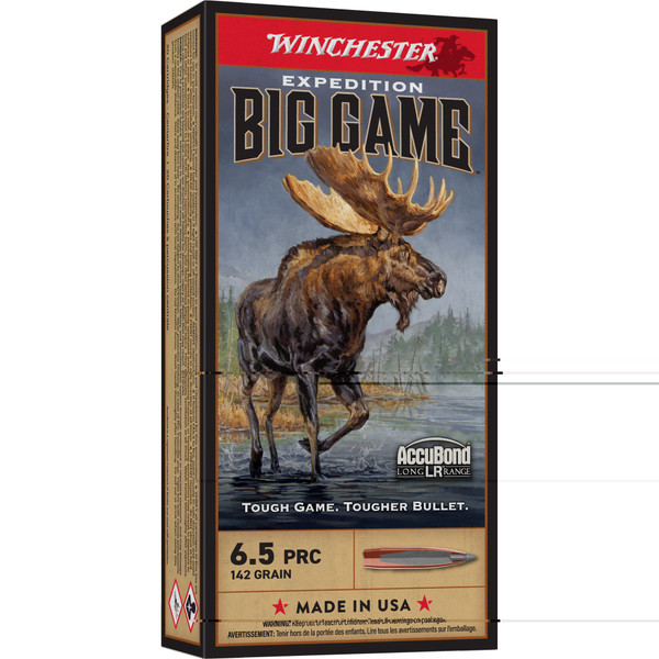 Win 6.5prc 142gr Accubond Lr 20/200 S65PLR Winchester Ammunition