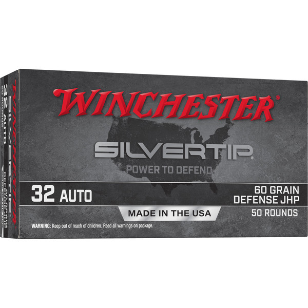 Win Silvertip 32auto 60gr Jhp 50/500 020892231566 W32AST Winchester Ammunition
