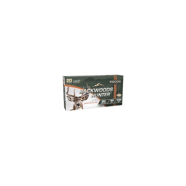 Fiocchi Bkw Hntr 300wm 165gr 20/200 300WMBHC Fiocchi Ammunition