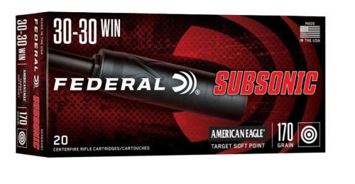 Federal 30-30 Win 170gr Soft Point (SP) ammunition
