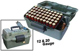 MTM Deluxe Shotshell Field Box - 12/20 Gauge, 100 Rounds