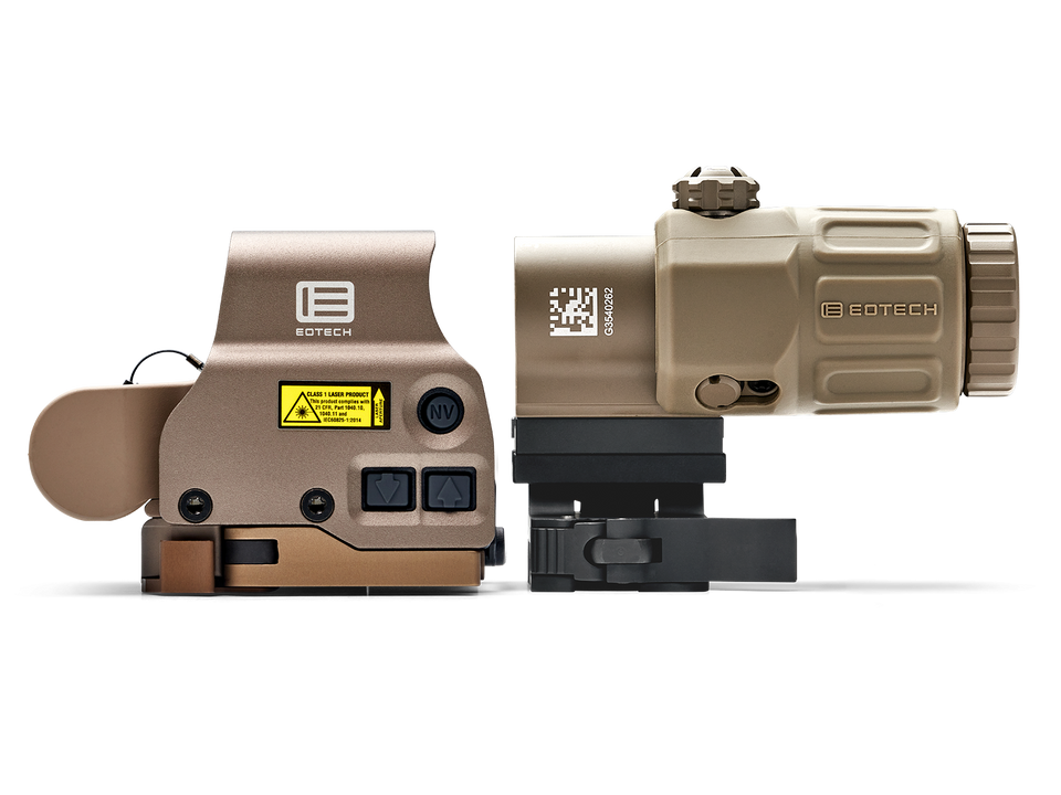 EOTECH HSS VIII TAN - EXPS3-0 Red Dot + G33.STS Magnifier - Saint