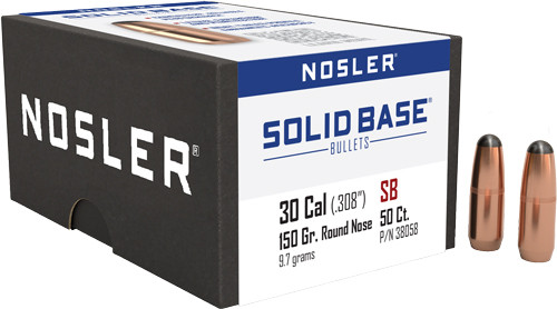 Solid Base .308 Winchester 150gr Soft Point (SP)